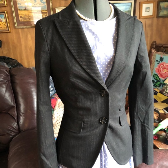 Esprit Pinstripe Blazer Jacket - Picture 4 of 7